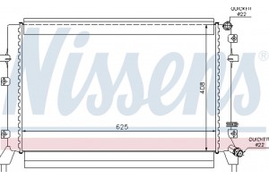 Nissens Ψυγείο, Ψύξη Κινητήρα - 65294
