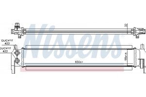 Nissens Ψυγείο, Ψύξη Κινητήρα - 65318