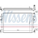 Nissens Ψυγείο, Ψύξη Κινητήρα - 65328