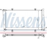 Nissens Ψυγείο, Ψύξη Κινητήρα - 65560A