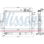 Nissens Ψυγείο, Ψύξη Κινητήρα - 66646