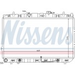 Nissens Ψυγείο, Ψύξη Κινητήρα - 66649