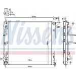 Nissens Ψυγείο, Ψύξη Κινητήρα - 66763