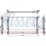 Nissens Ψυγείο, Ψύξη Κινητήρα - 66861