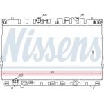 Nissens Ψυγείο, Ψύξη Κινητήρα - 67032