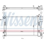 Nissens Ψυγείο, Ψύξη Κινητήρα - 67106