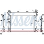 Nissens Ψυγείο, Ψύξη Κινητήρα - 67186