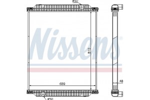 Nissens Ψυγείο, Ψύξη Κινητήρα - 67218