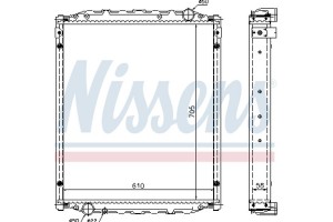 Nissens Ψυγείο, Ψύξη Κινητήρα - 67220A