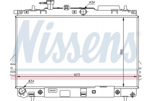 Nissens Ψυγείο, Ψύξη Κινητήρα - 67480