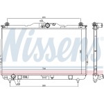 Nissens Ψυγείο, Ψύξη Κινητήρα - 675017