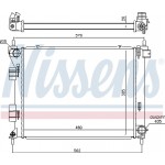 Nissens Ψυγείο, Ψύξη Κινητήρα - 67616