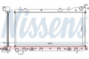 Nissens Ψυγείο, Ψύξη Κινητήρα - 67707A
