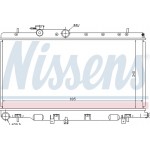 Nissens Ψυγείο, Ψύξη Κινητήρα - 67708