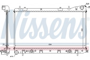 Nissens Ψυγείο, Ψύξη Κινητήρα - 67712