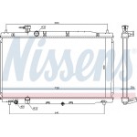 Nissens Ψυγείο, Ψύξη Κινητήρα - 681386