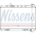 Nissens Ψυγείο, Ψύξη Κινητήρα - 68712