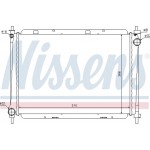 Nissens Ψυγείο, Ψύξη Κινητήρα - 68722