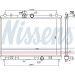 Nissens Ψυγείο, Ψύξη Κινητήρα - 68741