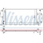 Nissens Ψυγείο, Ψύξη Κινητήρα - 68765