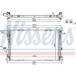 Nissens Ψυγείο, Ψύξη Κινητήρα - 69223