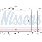 Nissens Ψυγείο, Ψύξη Κινητήρα - 69404