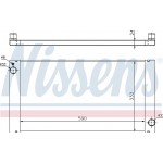 Nissens Ψυγείο, Ψύξη Κινητήρα - 69705
