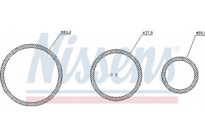 Nissens Σετ στεγανοπ., Ψυγείο Λαδιού - 9071705