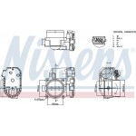 Nissens Στόμιο Πεταλούδας Γκαζιού - 955007