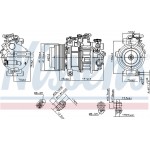 Nissens Συμπιεστής, συστ. Κλιματισμού - 890717