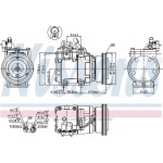 Nissens Συμπιεστής, συστ. Κλιματισμού - 89264
