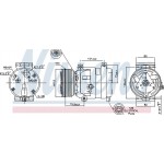 Nissens Συμπιεστής, συστ. Κλιματισμού - 89267