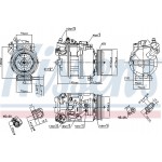 Nissens Συμπιεστής, συστ. Κλιματισμού - 89417