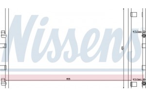 Nissens Συμπυκνωτής, σύστ. Κλιματισμού - 940152