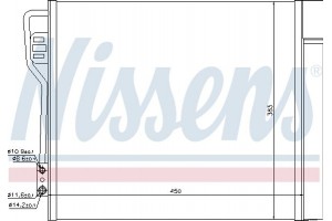 Nissens Συμπυκνωτής, σύστ. Κλιματισμού - 940185