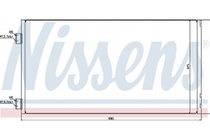 Nissens Συμπυκνωτής, σύστ. Κλιματισμού - 940204