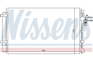 Nissens Συμπυκνωτής, σύστ. Κλιματισμού - 940216