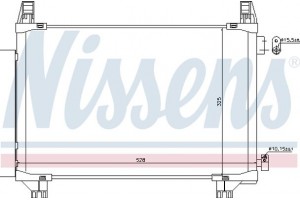 Nissens Συμπυκνωτής, σύστ. Κλιματισμού - 940270