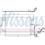Nissens Συμπυκνωτής, σύστ. Κλιματισμού - 940306
