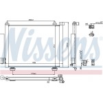Nissens Συμπυκνωτής, σύστ. Κλιματισμού - 940315