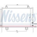 Nissens Συμπυκνωτής, σύστ. Κλιματισμού - 940365