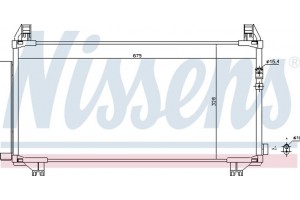 Nissens Συμπυκνωτής, σύστ. Κλιματισμού - 940369