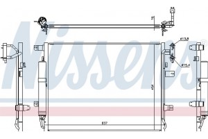 Nissens Συμπυκνωτής, σύστ. Κλιματισμού - 940482
