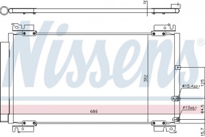 Nissens Συμπυκνωτής, σύστ. Κλιματισμού - 940574