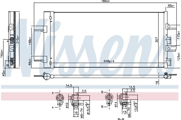 Nissens Συμπυκνωτής, σύστ. Κλιματισμού - 940686