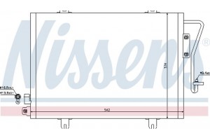 Nissens Συμπυκνωτής, σύστ. Κλιματισμού - 94279