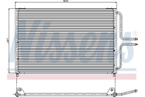 Nissens Συμπυκνωτής, σύστ. Κλιματισμού - 94322