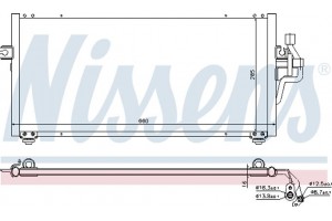 Nissens Συμπυκνωτής, σύστ. Κλιματισμού - 94357