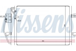 Nissens Συμπυκνωτής, σύστ. Κλιματισμού - 94373