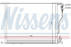 Nissens Συμπυκνωτής, σύστ. Κλιματισμού - 94380